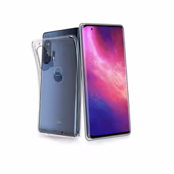 SBS TESKINMOEDT, Housse, Motorola, Edge Edge +, 17 cm (6.7"), Transparent