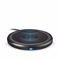 SBS TEWIRELESSUF10W chargeur d'appareils mobiles Smartphone Noir USB Recharge sans fil Charge rapide Intérieure
