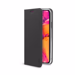 SBS TEBKLITEIP12MK, Étui avec portefeuille, Apple, iPhone 12/12 Pro, 15,5 cm (6.1"), Noir