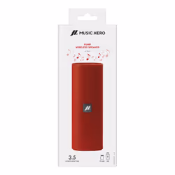 SBS Pump Enceinte portable stéréo Rouge 6 W