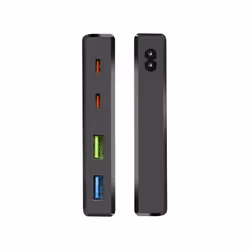 SBS TETR3USBTCPD75GNW chargeur d'appareils mobiles Écouteurs, Téléphone portable, Ordinateur portable, Haut-parleur portable, Tablette Noir Secteur Charge rapide Intérieure