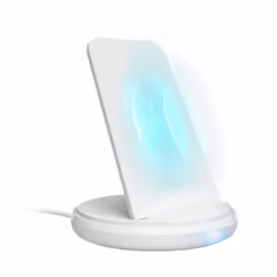 SBS TEWIRDESKQI10W, Intérieure, USB, 12 V, Recharge sans fil, Blanc