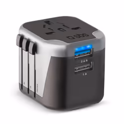 SBS TEADAPT2USBUNI, Universel, Universel, Droit, Droit, Type A, Type C (Europlug), Type G (Royaume-Uni), Type I (AU), Type A, ...