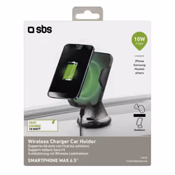 SBS TESUPPWINDWIR10W support Support passif Mobile/smartphone Noir