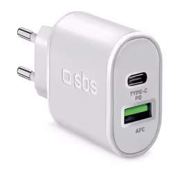SBS TETRPD20W, Intérieure, Secteur, 9 V, Blanc