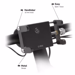 SBS TEERIDEMETAL support Support passif Mobile/smartphone Noir
