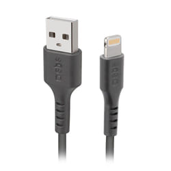 SBS TECABLEUSBIP589K câble Lightning 1 m Noir