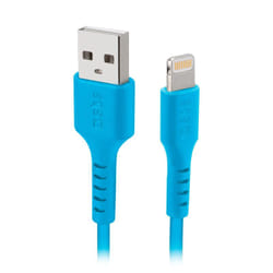SBS TECABLEUSBIP589A câble Lightning 1 m Bleu