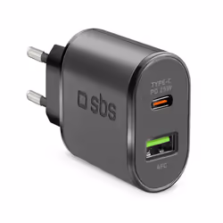 SBS TETRPD25W, Intérieure, Secteur, 9 V, Noir