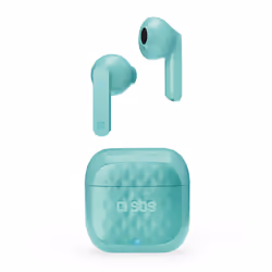 SBS TWS Air Free, True Wireless Stereo (TWS), Appels/Musique, Écouteurs, Vert