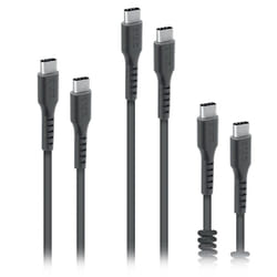 SBS TEKITCC3IN1K câble USB 2 m USB 3.2 Gen 1 (3.1 Gen 1) USB C Noir
