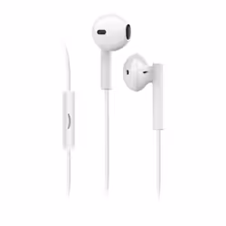 SBS TEEARSETMIX65W, Avec fil, Appels/Musique, Écouteurs, Blanc