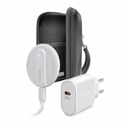 SBS Always on Charge KIT, Intérieure, USB, Recharge sans fil, Blanc