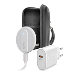 SBS Always on Charge KIT Casque, Smartphone, Smartwatch Blanc USB Recharge sans fil Charge rapide Intérieure