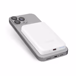 SBS TEBB5000MAG1CW, 5000 mAh, Recharge sans fil, Blanc