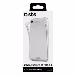 SBS Skinny cover 4.7" Housse Transparent