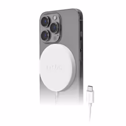 SBS Mag, Intérieure, USB, Recharge sans fil, 1 m, Blanc
