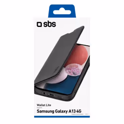 SBS TEBKLITESAA134GK 6.6" Étui avec portefeuille Noir