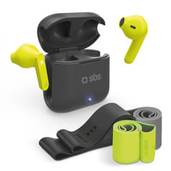 SBS TEMUSBOUNBTK écouteur/casque Écouteurs True Wireless Stereo (TWS) Ecouteurs Sports Noir, Jaune