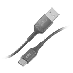 SBS GRECABLEUSBTCK câble USB 1,2 m USB A USB C Noir