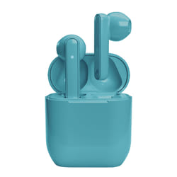 SBS Nubox Casque True Wireless Stereo (TWS) Ecouteurs Appels/Musique USB Type-C Bluetooth Cyan