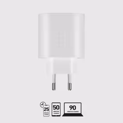 SBS TETR2CPD35W chargeur d'appareils mobiles Universel Blanc Secteur Charge rapide Intérieure