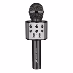 SBS MHMICBTK, Microphone de karaoké, Boutons, Sans fil, USB/3,5 mm, 10 m, Micro-USB