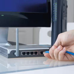 Ekon ECITHUBLAN3USBIN hub & concentrateur USB 2.0 Type-C 5000 Mbit/s Gris