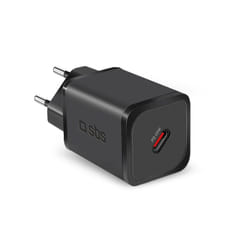 SBS TETRGAN1C45W chargeur d'appareils mobiles Écouteurs, Ordinateur portable, Smartphone, Smartwatch, Tablette Noir Secteur Charge rapide Intérieure