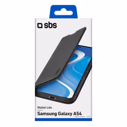 SBS TEBKLITESAA54K 6.6" Étui avec portefeuille Noir