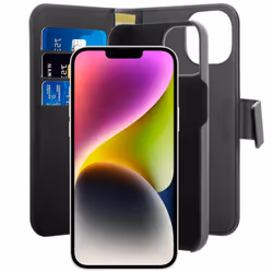PURO PUIPC14P67BKMAG1BLK 6.7" Étui avec portefeuille Noir