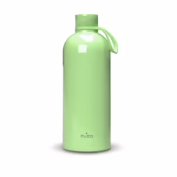 PURO PUWB500DW3LGRN, 500 ml, Utilisation quotidienne, Vert, Acier inoxydable, 24 h, 12 h