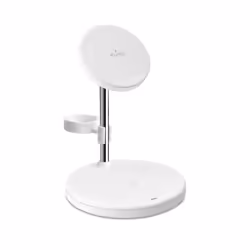 PURO PUFCCSQIMAG2WHI chargeur d'appareils mobiles Casque, Smartphone, Smartwatch Blanc Batterie Recharge sans fil Charge rapide Intérieure