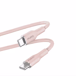 PURO PUUSBCUSBCICONROSE, 1,5 m, USB C, USB C, USB 3.2 Gen 1 (3.1 Gen 1), Rose