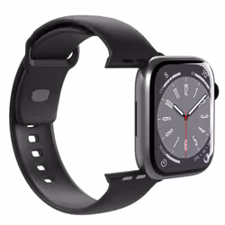 PURO PUICNAW44BLK accessoire intelligent à porter sur soi Bande Noir Silicone