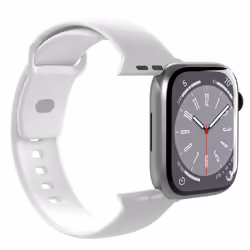 PURO PUICNAW44WHI accessoire intelligent à porter sur soi Bande Blanc Silicone