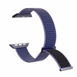 PURO PUSPORTAW44BLUE, Bande, Montre de sport, Bleu, Apple, Apple Watch, Nylon