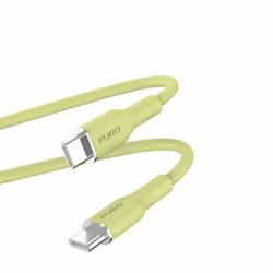 PURO PUUSBCUSBCICONLGRN câble USB 1,5 m USB 3.2 Gen 1 (3.1 Gen 1) USB C Vert