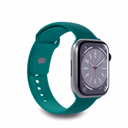 PURO PUICNAW44DKGRN, Bande, Smartwatch, Vert, Apple, Apple Watch, Silicone