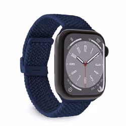 PURO PUAW44LOOPDKBLUE, Bracelet de montre, Apple, Tissu, 220 mm, 20 g