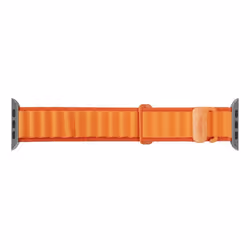 PURO PUAW44EXTREMEORA, Bande, Smartwatch, Orange, Apple, Apple Watch case 42, 44, 45, 49mm, Apple Watch Ultra, Nylon