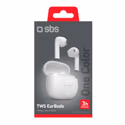 SBS One Color Écouteur TWS Bluetooth Blanc - Vue supplémentaire 4