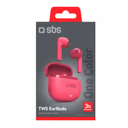 SBS One Color Écouteur TWS Bluetooth Rose - Vue supplémentaire 2