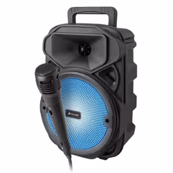 SBS MHSPKKARAOKE, Boutons, Avec fil, MicroSD (TransFlash), Batterie, Intégré, Boutons