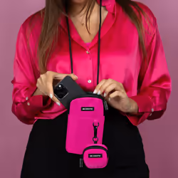SBS CMSMARTBAGF sac à main et sac en bandoulière Fuchsia Femme
