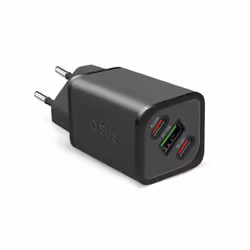 SBS TETRGANUSB2C65W, Intérieure, Secteur, 12 V, Noir