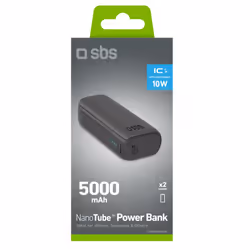 SBS TTBB5000MINIK banque d'alimentation électrique Lithium-Ion (Li-Ion) 5000 mAh Noir