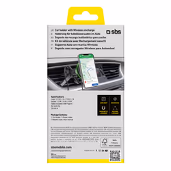SBS TESUPMAGWIR15W support Support actif Mobile/smartphone Noir - Vue supplémentaire 2