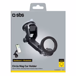 SBS TESUPMAGRINGEXT support Support actif Mobile/smartphone Noir - Vue supplémentaire 4