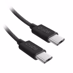 SBS TECABLETISSUETCCB, 1,5 m, USB C, USB C, USB 2.0, 480 Mbit/s, Noir